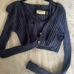 Nasty Gal two piece sweater set!